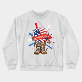 Happy Memorial Day, May 29 Crewneck Sweatshirt